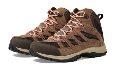 Columbia Crestwood Boots Mid Waterproof Cordovan/Mud Hiking