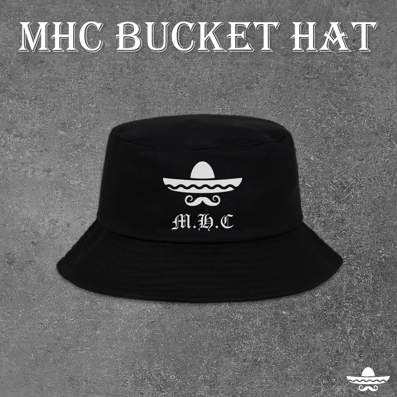 Mexican Hoon Cartel Bucket Hat - Black