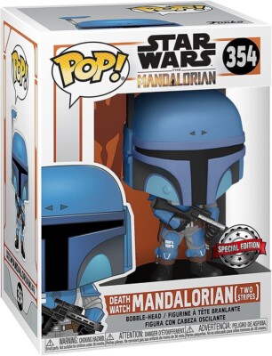 Funko POP  #354 Special Edition   /  Star Wars Death Watch Mandalorian