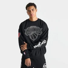 New York Knicks Pro Standard NBA Paint The City Fleece Sweatshirt Black M NWT