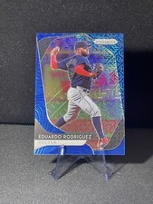 Eduardo Rodriguez 2020 Panini Prizm Prizms Blue Mojo SP /175 Red Sox Baseball