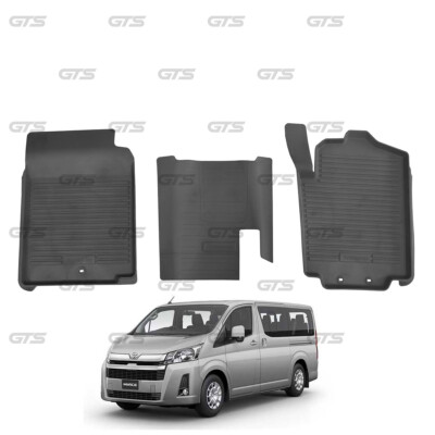 RHD Rubber 3D Floor Mat Carpets Fits Toyota Commuter KDH Hiace Van