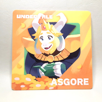 Asgore Undertale Art Coaster GIGO x FanGamer Cafe Exclusive Japan