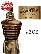 Le Male by Jean Paul Gaultier ELIXIR for Men 4.2 oz - NEW Unbox