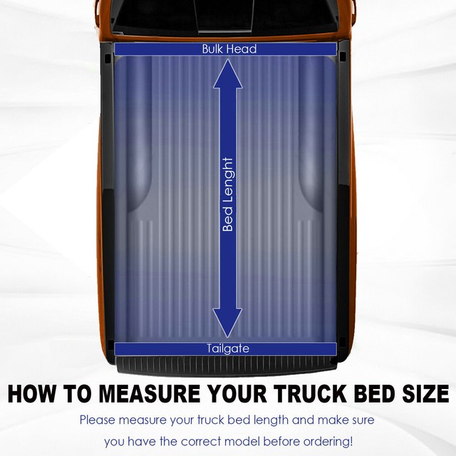 1x 5.5" Tonneau Cover Truck Bed for 2014-18 Toyota Tundra 1794 TRD SR5