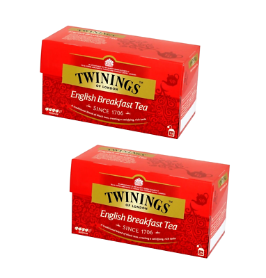 TWG 紅茶　ENGLISH Breakfast & BLACK TEA 2缶 2X Twinings English Breakfast Classic Black Tea A Refreshing Taste