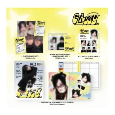 JOYURI glassy ユリ トレカ Izone Jo Yuri official Membership 2st first fanclub kit Glassy