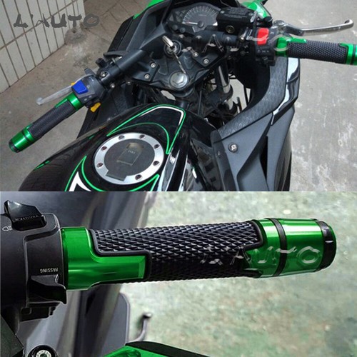 Green motorcycle Grips Handle Handlebar For Kawasaki KFX400 KFX700 KFX 400 700 eBay