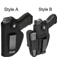 Gun Holster Tactical Concealed Carry IWB OWB Pistol Holster with Magazine Pouch
