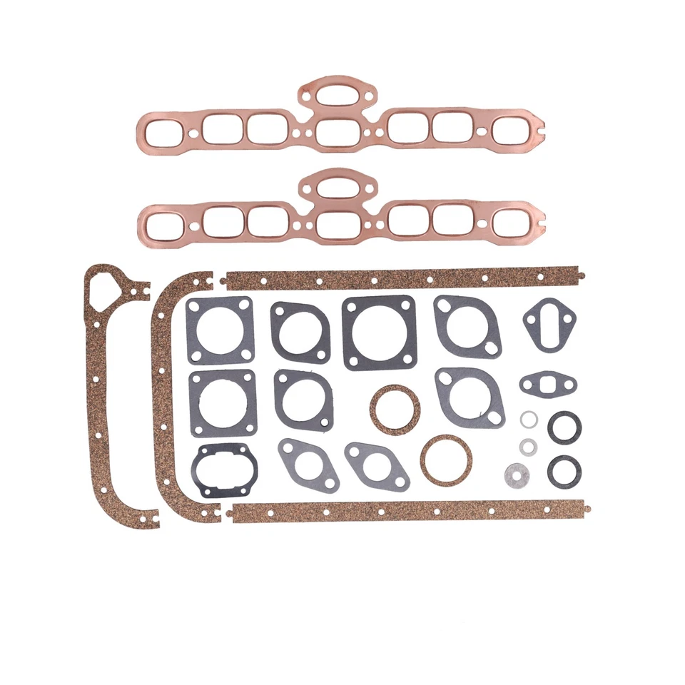 全发动机垫片套装 1937 - 1948 凯迪拉克 346 V8 全新 37 38 39 40 41 42 46 47 48 — 第 2/4 张图片