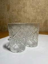 Russian Vintage Crystal Tea Glass 8.5 Oz for Holder "Podstakannik"