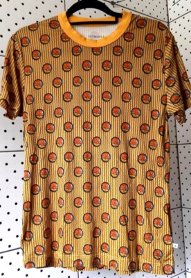 VIKTOR & ROLF СALIDA Herren T-Shirt Kurzarm Designer Print 100% Tencel Größe M