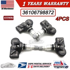 New 4PCS TPMS Tire pressure Sensor 36106798872 For BMW 5 6 7 series X3 X1 MINI