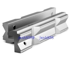 1 Set CNC Milling Steel Vise Hard Jaw Fixture V-Type Jaw Aluminum Alloy 4" or 6"