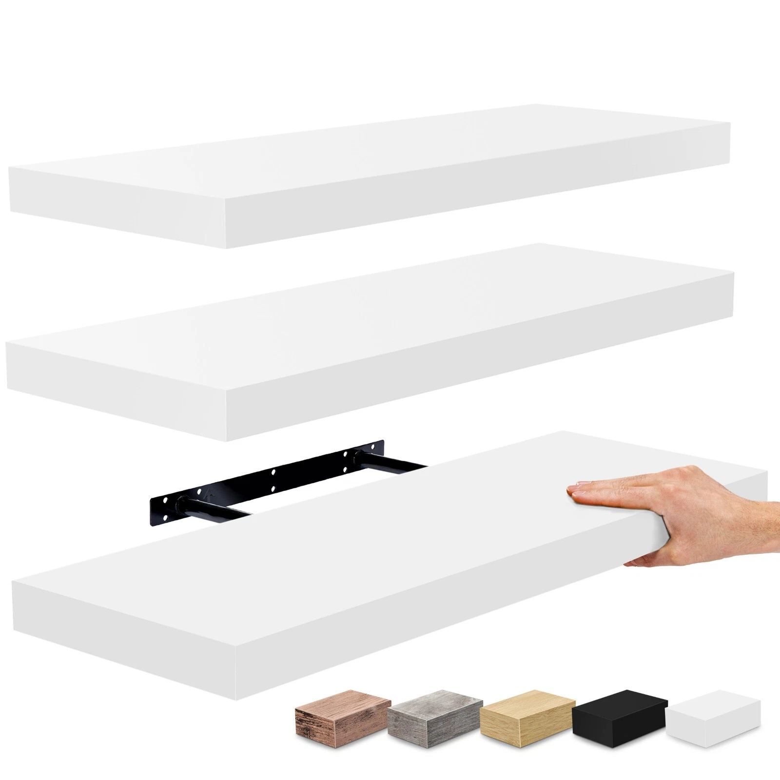 Sorbus 24 Inch Wall Mounted Floating Shelves for Wall Décor and Storage - 3-Pack
Opens in a new wind