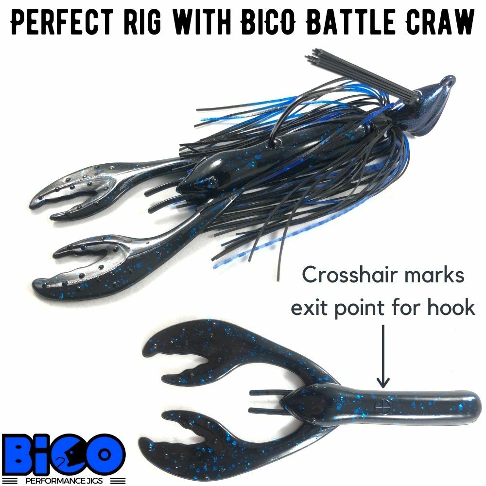 BiCO Original Jig Lead Free Bass Jigs eBay