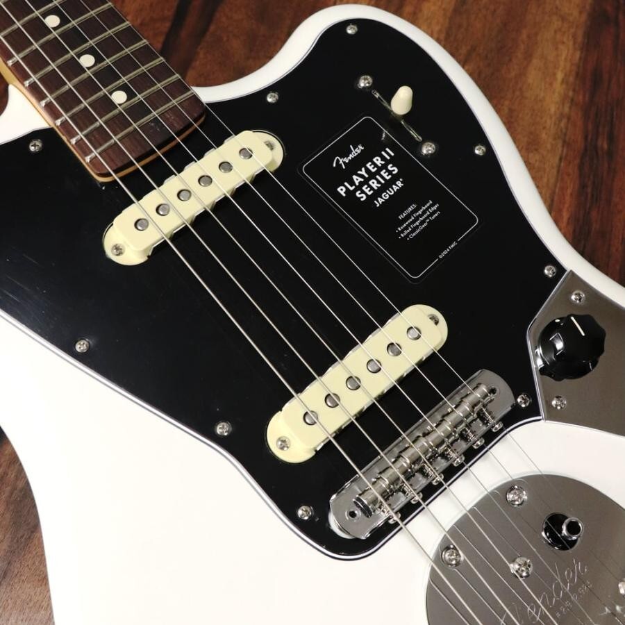 Fender Mexico / Player II Jaguar Rosewood Fingerboard Polar Fender Mexico / Player II Jaguar Rosewood Fingerboard Polar