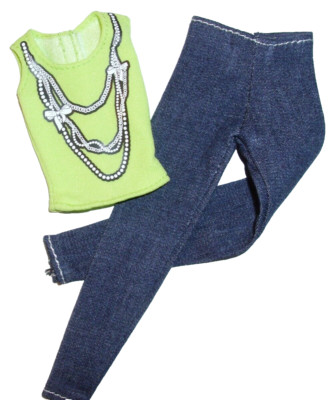 %***Barbie Fashionistas Kleidung,Shirt und Jeans***%
