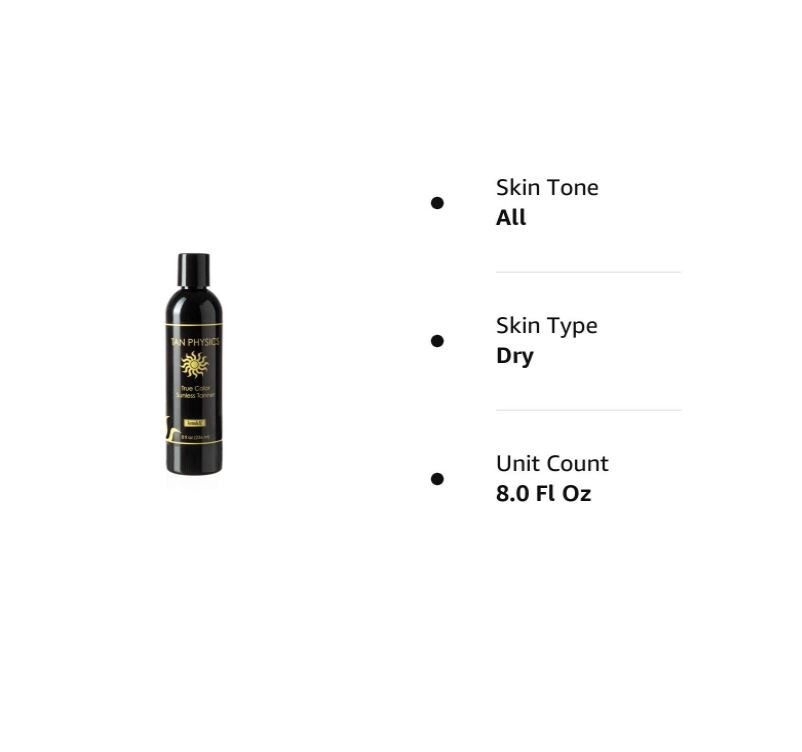 TAN PHYSICS TRUE COLOR RATED 1 SUNLESS TANNER TANNING LOTION eBay