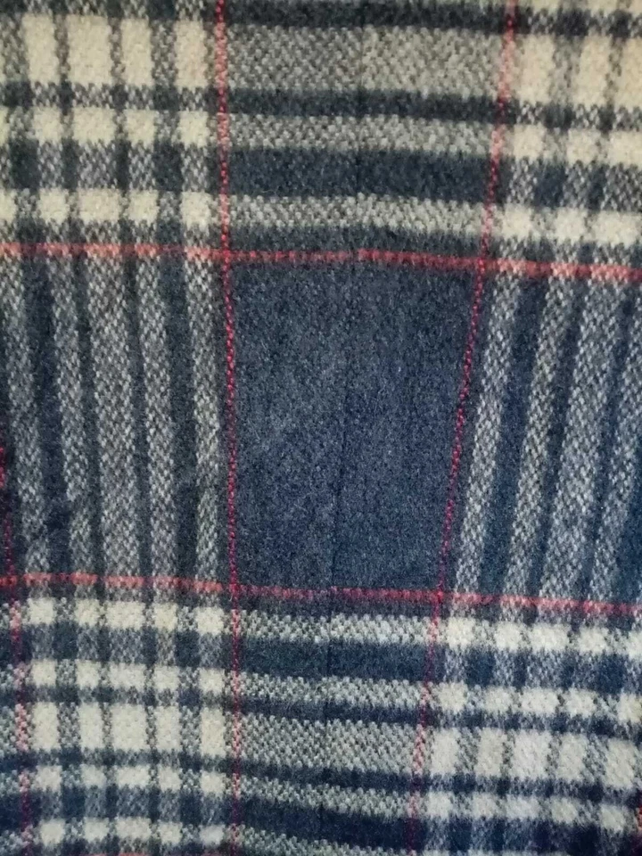 La Redoute Softgrey Double Breast Checked Coat Size UK 8 NH011 BB 02 - Image 2 of 4