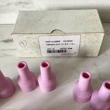 TIG Długie dysze ceramiczne 1/4 filiżanki spawanie X10