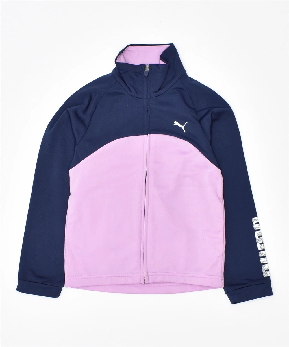 Girls puma best sale tracksuit