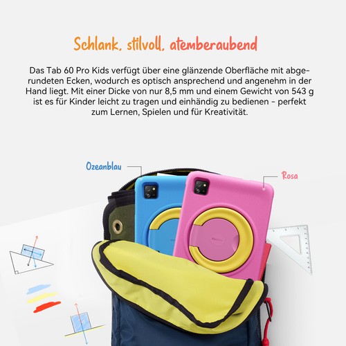 Blackview Tab 60 Pro Kids 4G Android 15 Tablet 10,1 Zoll 12GB+128GB Widevine L1 - Afbeelding 6 van 24