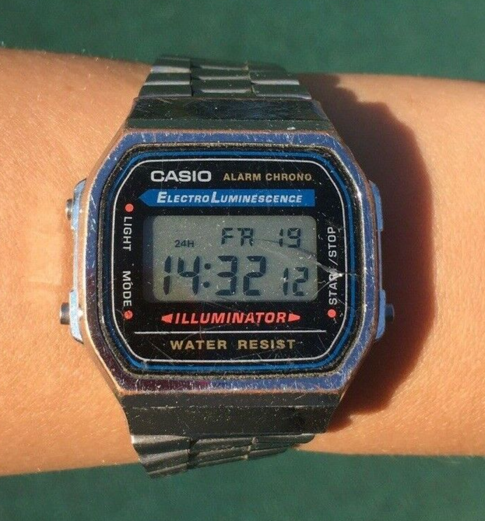 casio illuminator watch vintage