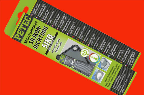 Silikondichtung, Schwarz, 70ml - PETEC Online