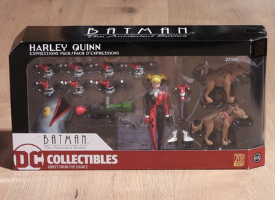 Batman The Animated Series Harley Quinn Expressions Pack DC Sammlerstück OVP