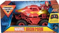 Monster Jam, Marvel Iron Man RC Monster Truck Fahrzeug, Im MaßStab 1:24, 3...