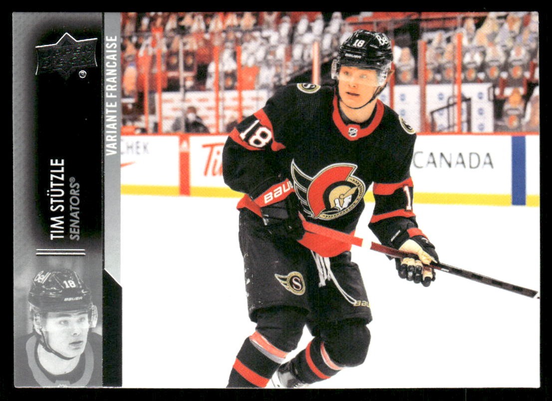 2021-22 Upper Deck French #130 Tim Stutzle - HKY