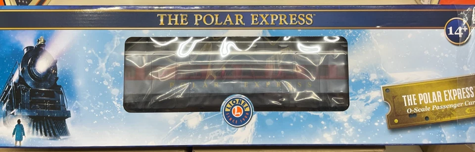 LIONEL 2427300 POLAR EXPRESS 20TH ANNIVERSARY 18" COACH PASSENGER CAR GAUGE NEW - Image 3 of 4