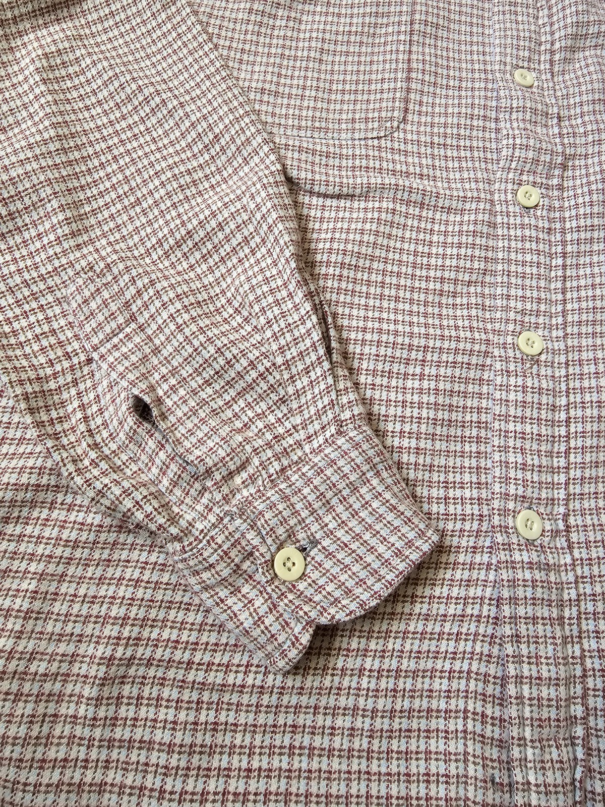 Vintage 1997 Levi’s Men’s Plaid Flannel Shirt Large Cotton Long Sleeve Oversized image 5