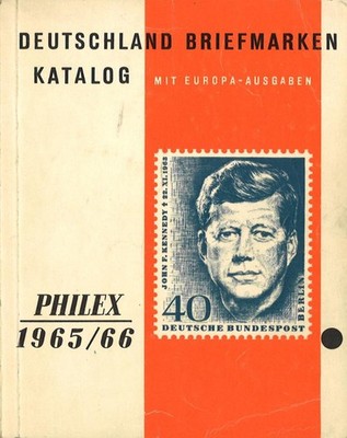 Philex Deutschland Briefmarken-Kataloge, Köln 1965 - 1976.