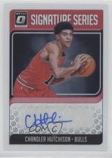 2018 Panini Donruss Optic Signature Series Chandler Hutchison #SG-CHS Auto 0rf
