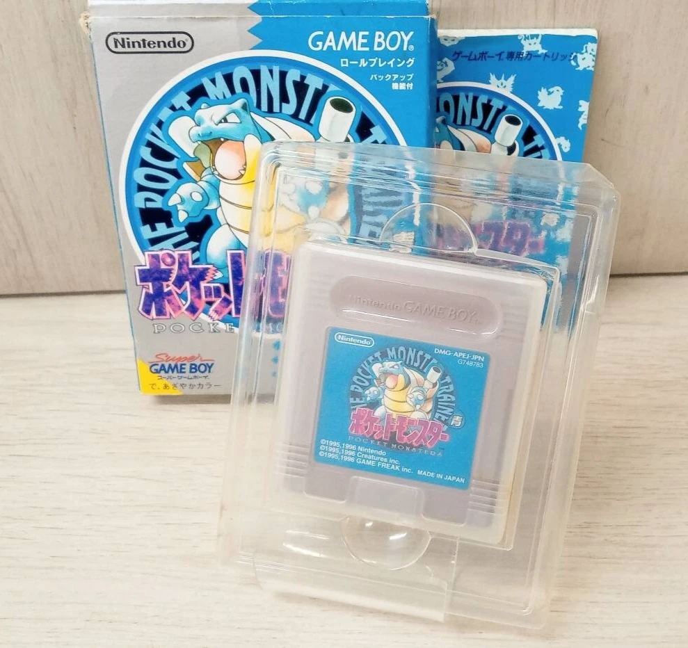 Pokémon: Blue Version Nintendo NTSC-J (Japan) Video Games for sale