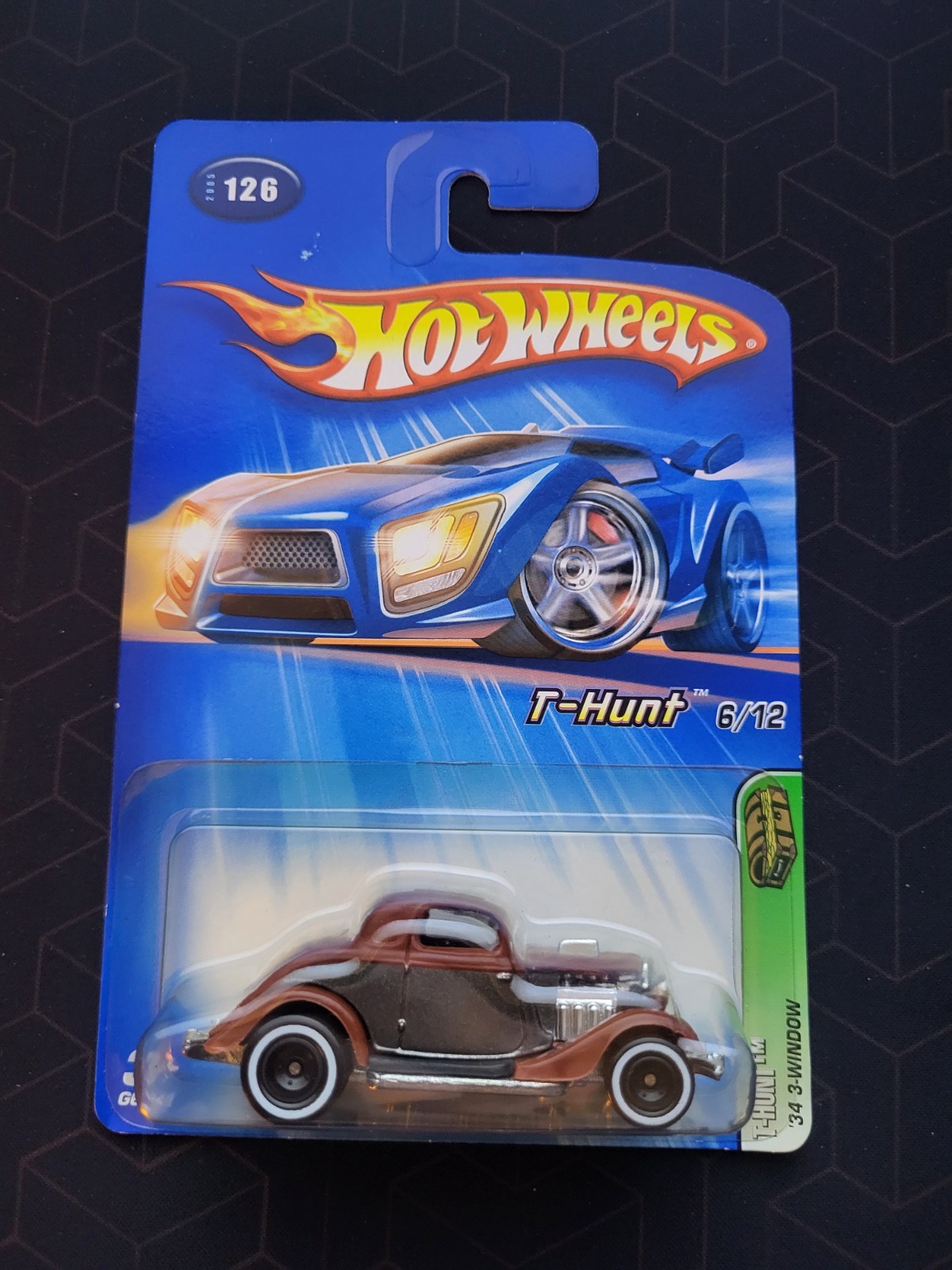 Hot Wheels 2005 Treasure Hunt '34 3-Window #6/12 (✔️SHIPPED IN A BUBBLE MAILER)