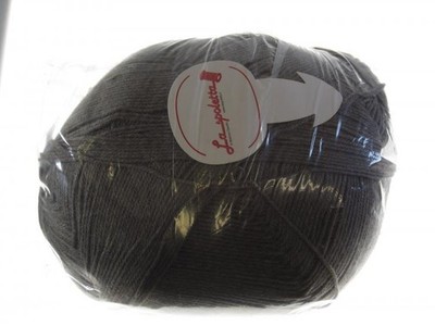 KNÄUEL WOLLE/ACRYL NUSS MELANGE EISEN 3/3,5 460g LA18668