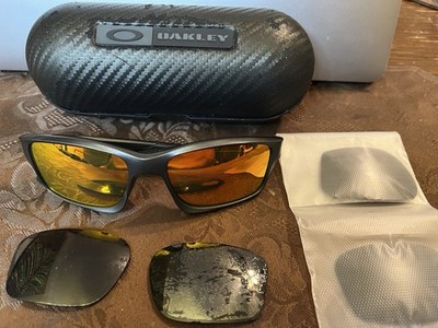 Oakley Chainlink Ferrari Matte Frame Black Iridium Lens OO9247-13