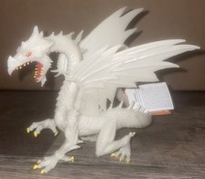 Glow-In-The-Dark Snow Dragon Fantasy Safari Ltd NEW Figure 10120