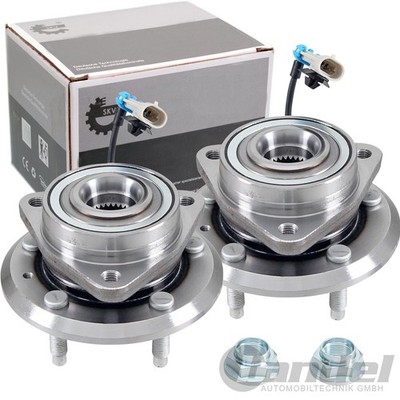 2x SKV RADNABE MIT RADLAGER VORNE passend für OPEL ANTARA L07 CHEVROLET CAPTIVA