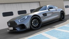 SeitenschwellerAnsatz für Mercedes-AMG GT / GT S C190 Facelift Schweller Schwarz SeitenschwellerAnsatz für Mercedes-AMG GT / GT S C190 Facelift Schweller Schwarz