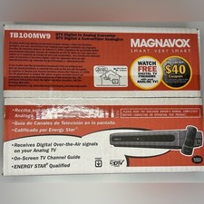 Magnavox DTV Digital to Analog Converter. New in box. Model: TB100MW9