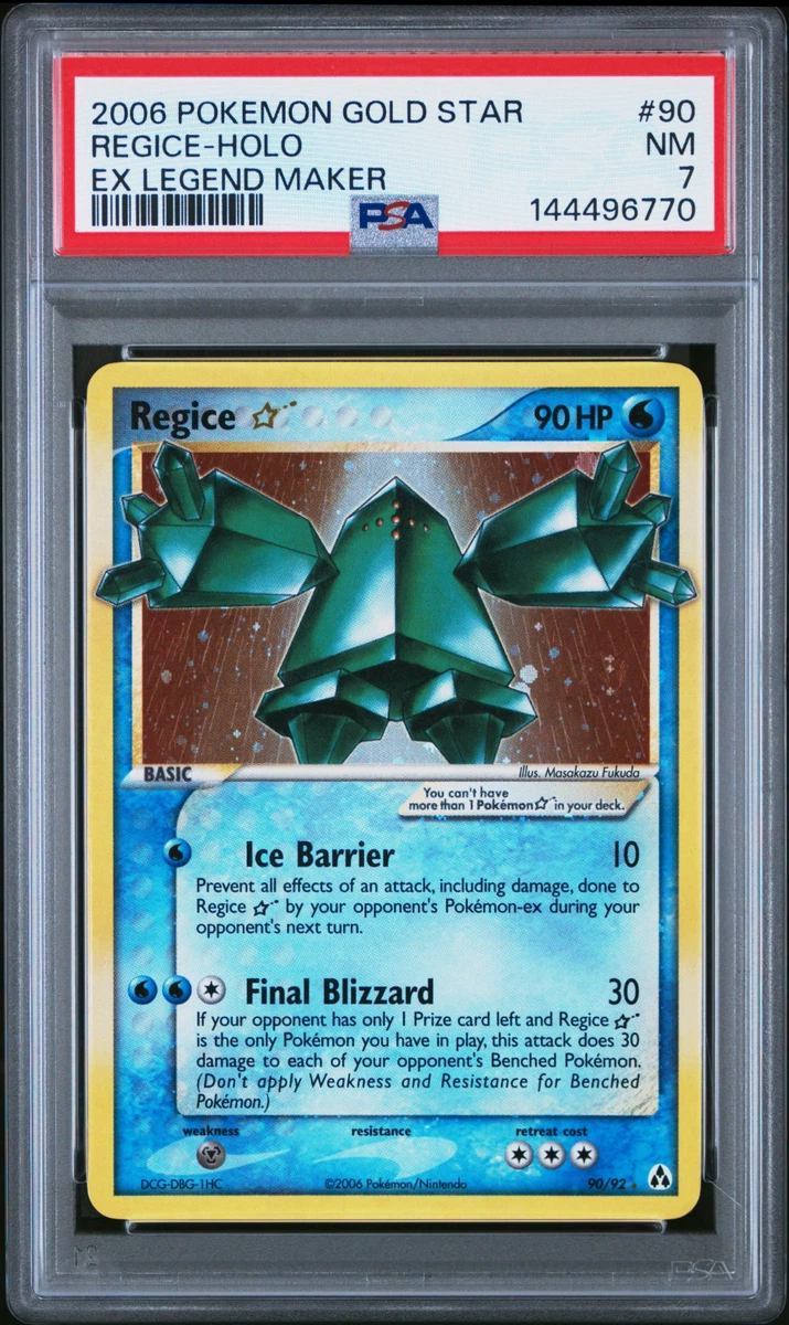regice pokemon card price Regice Holo Pokémon TCG Individual Collectible Card Game Cards for sale