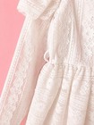 Vintage Dorissa of Miami Girls Heirloom Southern Lace Pageant Dress Size 6X — photo 8