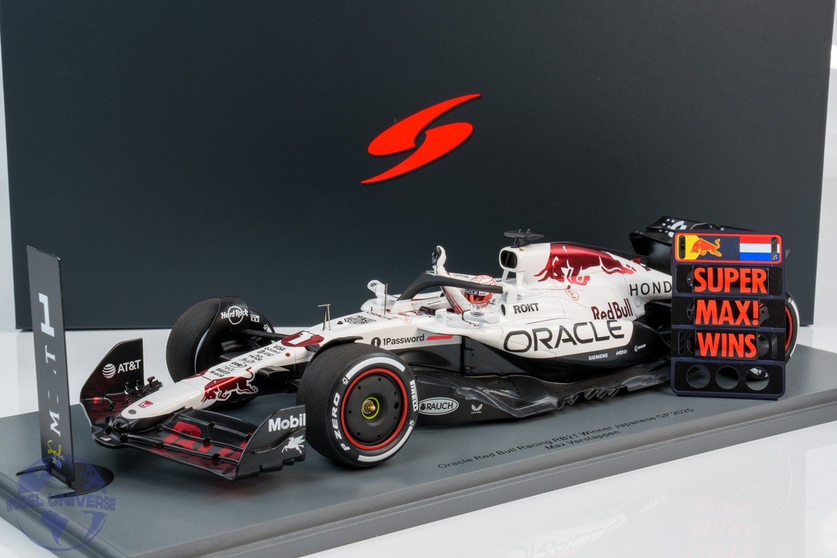Spark - 1:18 Red Bull Racing RB21 No.1 Max Verstappen Winner