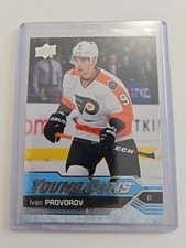 Ivan Provorov YG Rookie Card #214. rookie card picture