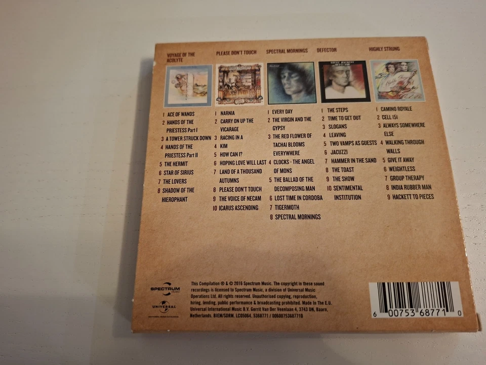 Steve Hackett - Five Classic Albums - 5 x CD Album Boxset - Zustand sehr gut - Bild 2 von 2