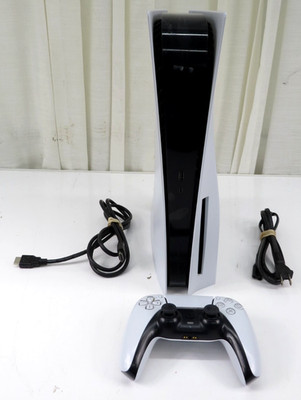 Sony Playstation 5 PS5 Console 825GB Disc Edition CFI-1015A White W/Controller